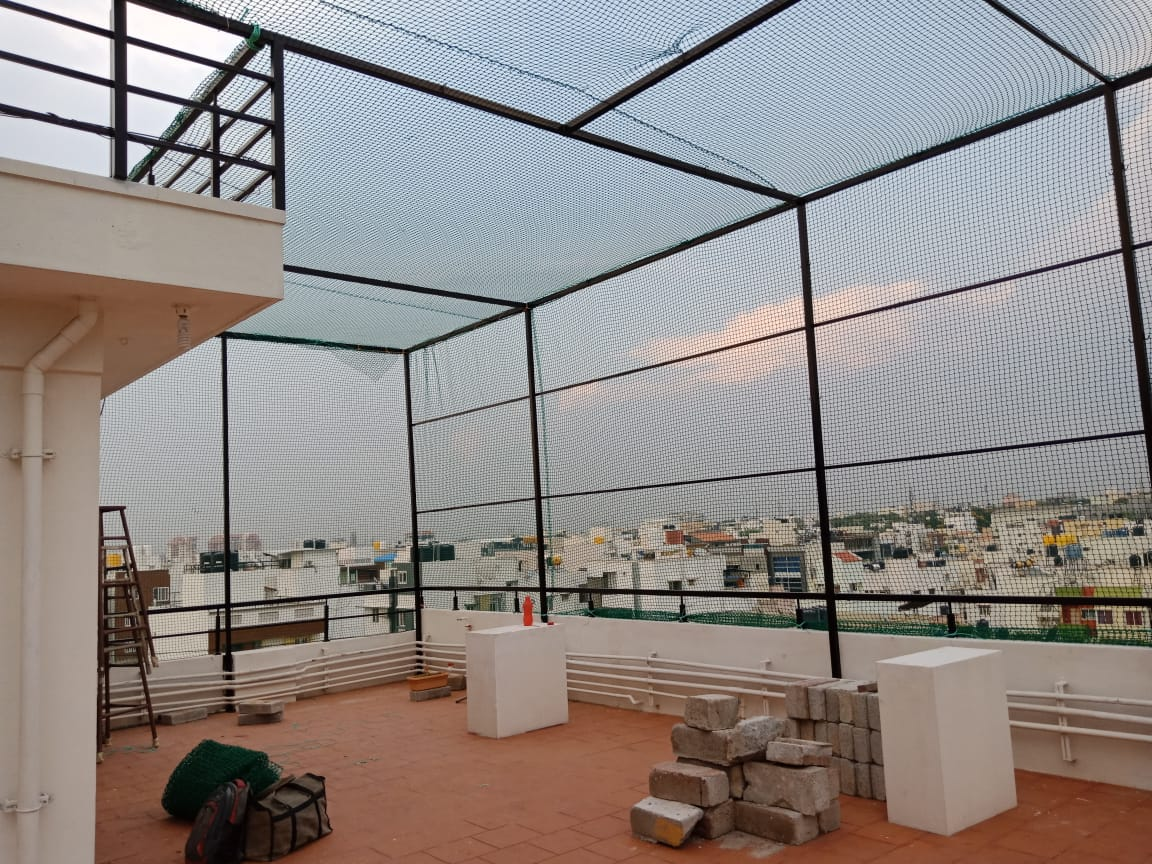 Terrace safety net